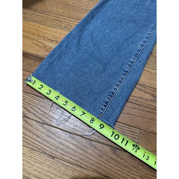 The Ragged Priest Women’s Cropped Flared Jeans High Waist Size 30 / 10 - Picture 8 of 13